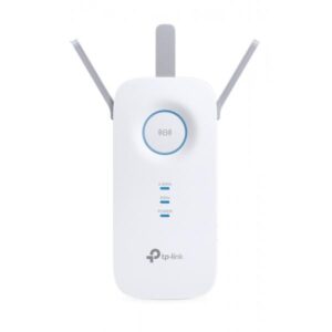Tp-link re450 ripetitore wifi wireless, velocita` dual band ac1750mbps, wifi extender e access point, compatibile con modem router wifi, 1 porta gigabit, tecnologia tp-link onemesh, bianco