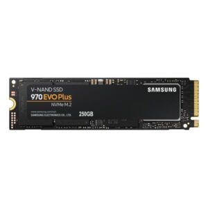 Samsung mz-v7s250bw hard disk ssd 250gb 970 evo plus m.2 nvme nero-arancione