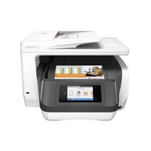 Hp officejet pro 8730 stampante multifunzione ink-jet a colori formato max a4 24 ppm 1.200 dpi colore bianco grigio