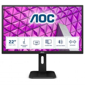 Aoc 22p1d 21.5 led tn formato 16:9 contrasto 1.000:1 1xvga 1xhdmi colore nero garanzia italia