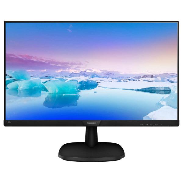 Philips monitor 23.8`` ips full hd 243v7qdab - 00 1920x1080 tempo di risposta 4 ms