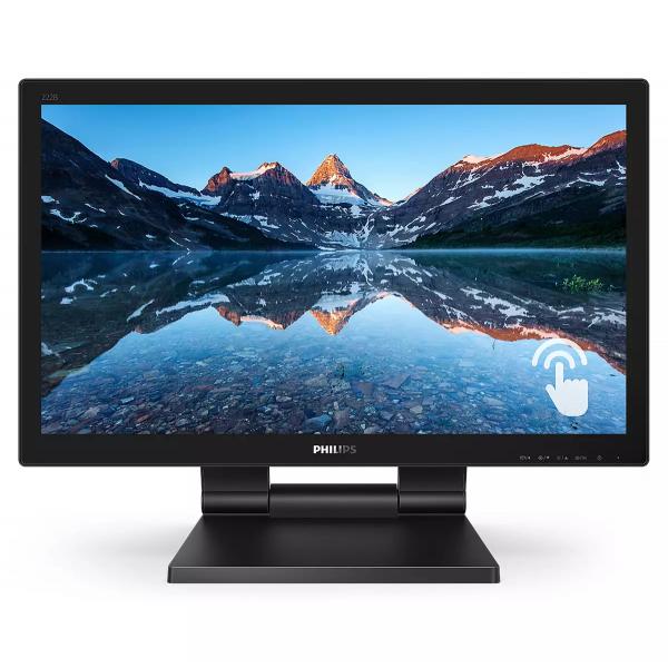 Philips monitor smoothtouch 21.5`` led 222b9t - 00 1920 x 1080 full hd tempo di risposta 1 ms