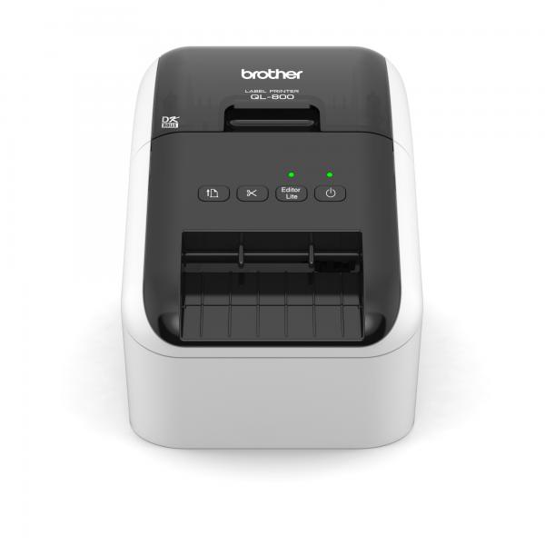 Brother ql-800 termica diretta colore 300 x 600dpi nero, bianco