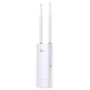 Tp-link eap110 outdoor access point esterno n300 mbps, wi-fi, 802.11n, mimo 2x2 supporto poe passivo antenne ominidirezionali 5dbi rimovibil