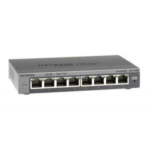 Netgear sw 8p 10 100 1000 mbps metal case