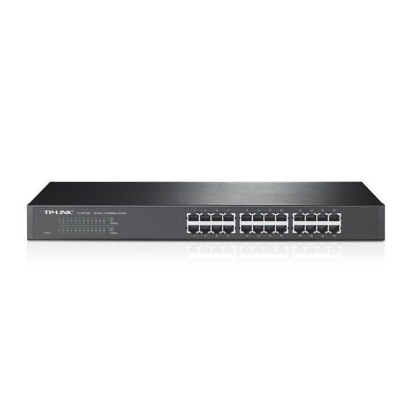 Tp-link tl-sf1024 non gestito fast ethernet 10-100 1u nero