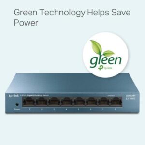 Tp-link switch desktop 8 porte rj45 10/100/1000mbps auto-mdi/mdix