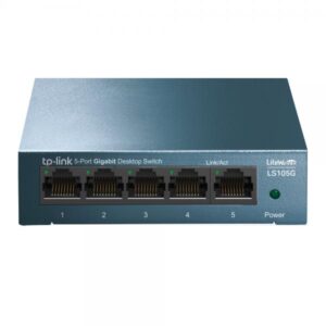 Switch tp-link desktop 5 porte 10/100/1000mbps