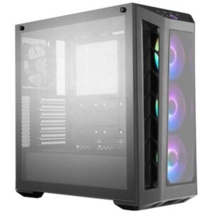 Cooler master masterbox mb530p midi-tower pc plastica acciaio vetro temperato atxmicro atxmini itx nero
