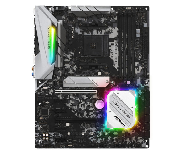 Asrock b450 steel legend - mainboard atx - ddr4 - socket am4 - hdmi - dp - m.2