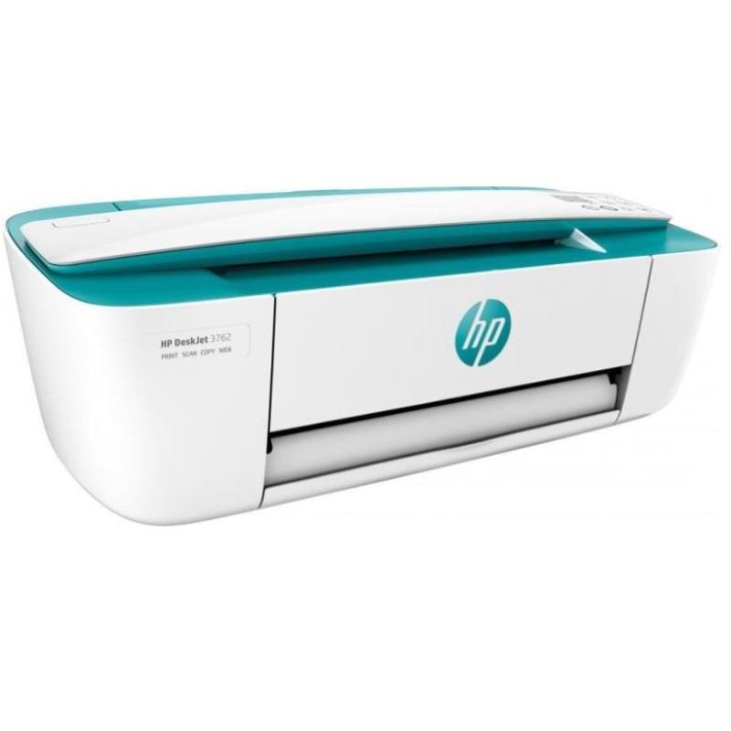Hp stampante inkjet multifunzione deskjet 3762 risoluzione 4800x1200 dpi a4 bianca