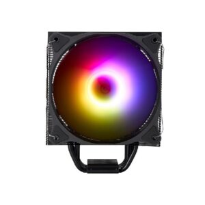 Noua numb add-rgb dissipatore per cpu 4 heatpipes tdp 120w ventola pwm da 120mm addressable 5v 3-pin