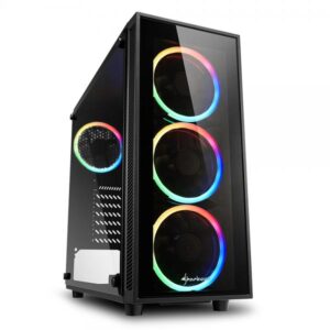 Sharkoon tg4 midi-tower nero