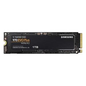 Samsung mz-v7s1t0bw hard disk ssd 1tb 970 evo plus m.2 nvme 1000gb nero-arancione