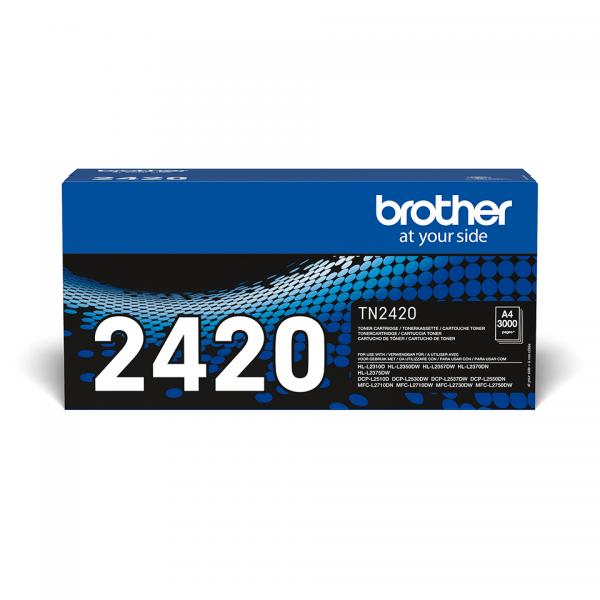 Brother tn2420 toner originale alta capacita` fino a 3000 pagine per stampanti