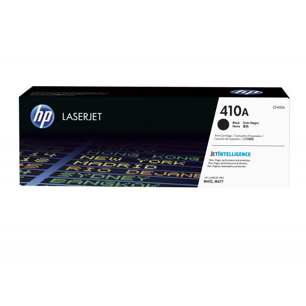 Hp 410a nero originale laserjet cartuccia toner ( cf410a ) per color laserjet pro m452dn, m452dw, m452nw, mfp m477fdn, mfp m477fdw, mfp m477fnw
