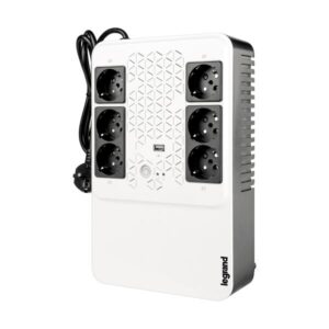 Legrand ups bticino 310082 gruppo di continuita` new keor multiplug con caricatore usb 800 va-480w 6 prese multistandard