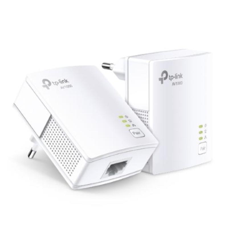 Tp-link tl-pa7017 kit powerline 1000 mbit-s collegamento ethernet lan bianco 2 pezzi