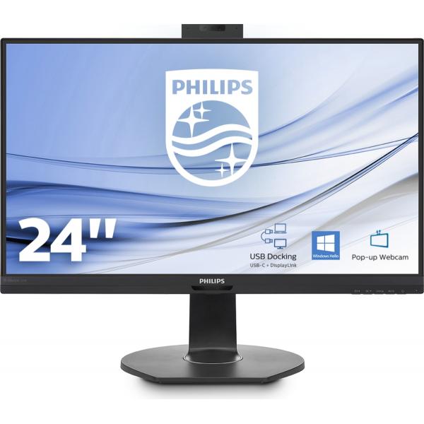 Philips monitor 23.8`` led ips 241b7qubheb - 00 1920x1080 full hd tempo di risposta 5 ms