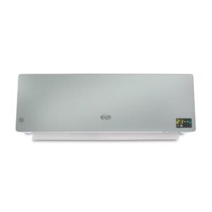 Argo chic silver termoventilatore ceramico a parete 2000 w con timer settimanale argento