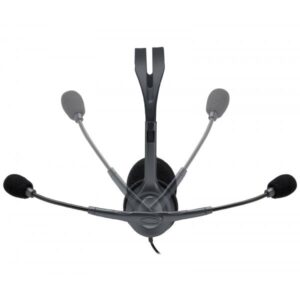 Logitech cuffie con microfono h111, jack 3.5mm