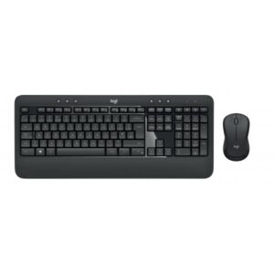 Logitech mk540 advanced set mouse e tastiera wireless 2.4 ghz qwerty italiano