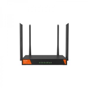 Tenda w15e router wirelss ac1200 gigabit ethernet dual band 4 porte black