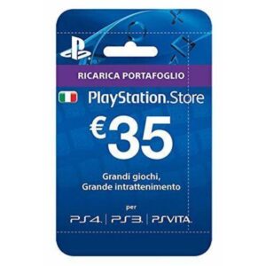 Sony playstation live cards hang 35 euro
