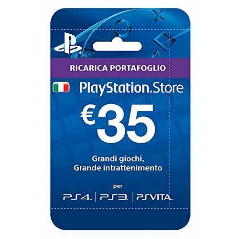 Sony playstation live cards hang 35 euro