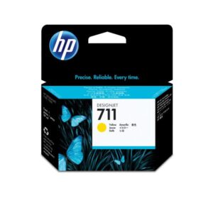 Hp cartuccia ink 711 da 29 ml giallo