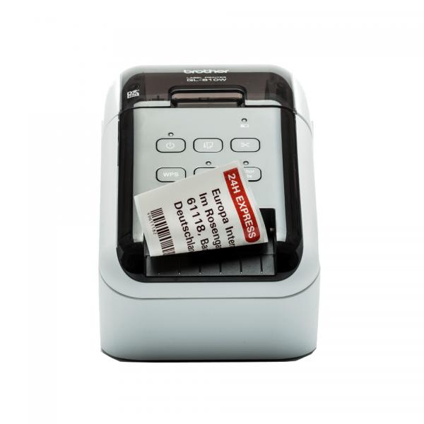 Brother ql-810wc stampante per etichette termica diretta a colori 300x600 dpi con cavo e senza cavo dk