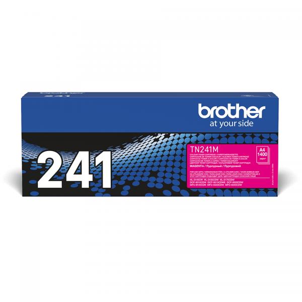 Brother tn-241m toner magenta per hl3140cw-3150cdw-3170cdw garanzia italia (tn-241m)