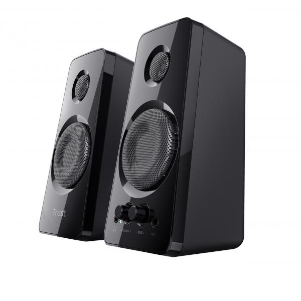 Trust tytan set di casse per pc 2.0 di 36 w, nero