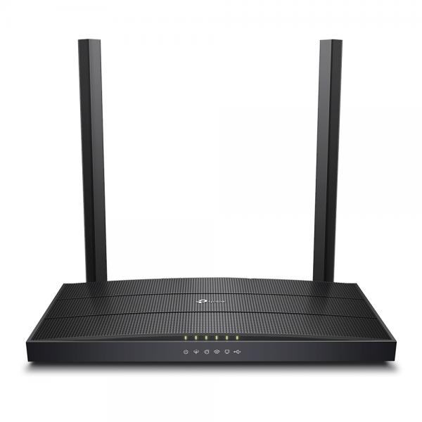 Tp-link archer vr400 ac1200 wireless vdsl-adsl modem 867mbps a 5ghz + 300mbps a 2.4ghz 1p wan-lan 3p lan 3 antenne
