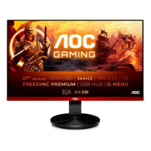 Aoc g2790px 27 w-led tn formato 16:9 contrasto 1.000:1 1xvga 1xhdmi 1xdisplay port colore nero garanzia italia