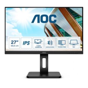 Aoc monitor 27`` led ips 27p2q 1920 x 1080 full hd tempo di risposta 4 ms