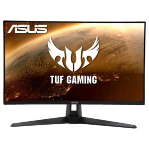 Asus tuf gaming vg279q1a monitor gaming 27 , fullhd (1920x1080), 165hz, ips, tempo di risposta 1ms, free-sync, adaptive sync, flicker free, riduzione luce blu, funzione gameplus, regolabile, nero