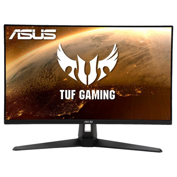Asus tuf gaming vg279q1a monitor gaming 27 , fullhd (1920x1080), 165hz, ips, tempo di risposta 1ms, free-sync, adaptive sync, flicker free, riduzione luce blu, funzione gameplus, regolabile, nero
