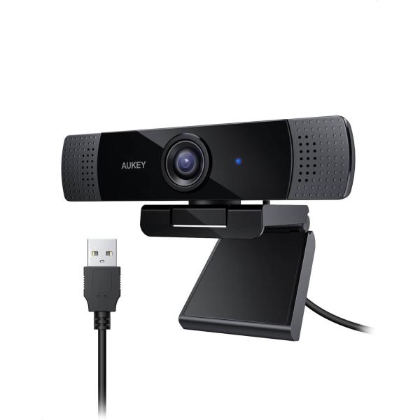 Aukey webcam livestreaming mic 1080p pclm1