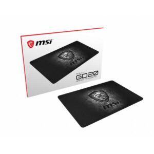 Msi agility gd20 grigio tappetino per mouse da gioco