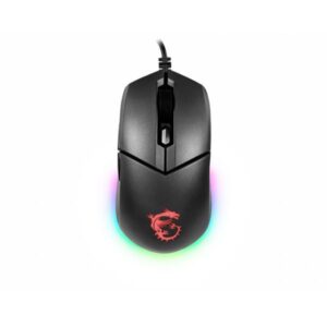 Msi clutch gm11 mouse gaming usb ottico 5000 dpi ambidestro