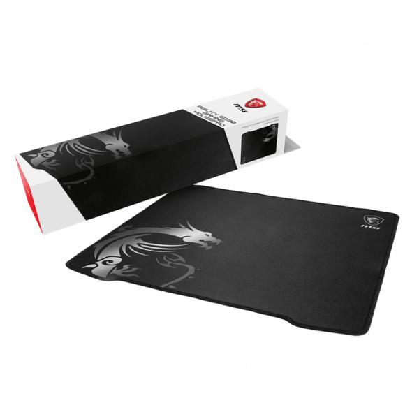 Msi agility gd30 tappetino per mouse gaming nero-bianco
