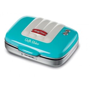 Ariete 1973 macchina per waffle 700w piastre antiaderenti azzurro