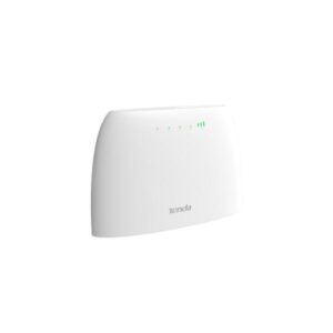 Tenda 4g03 wi-fi router 4g lte 300 mbps banda wireless 2.4 ghz porta lan-wan con slot per scheda sim accesso wi-fi fino a 32 dispositivi