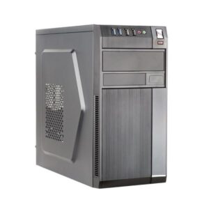 Itek cabinet microatx midi tower modello robb - alimentatore 500w - 2xusb 3.0 frontali - full nero