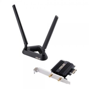 Asus pce-ax58bt wi-fi 6 ax3000 dual band pci-e 160mhz wi-fi 6 adapter