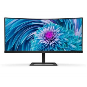 Philips monitor 34`` led va 346e2cuae - 00 curvo 3440x1440 uwqhd tempo di risposta 4 ms frequenza di aggiornamento 100 (hz)