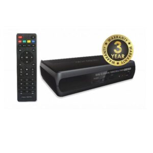 New digital decoder dvb-t2 hevch265 10 bit alta definizione hdmi usb con funzione media center dolby sound