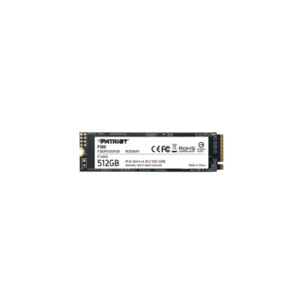 Patriot p300 m.2 pcie gen 3 x4 512gb ssd a basso consumo