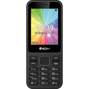 Cellulare ngm b3 2.4 128mb black grey senior phone